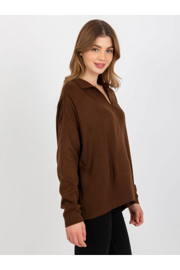 Tumepruun tavaline oversize... 2