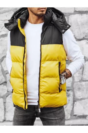 Meeste kollane tepitud vest