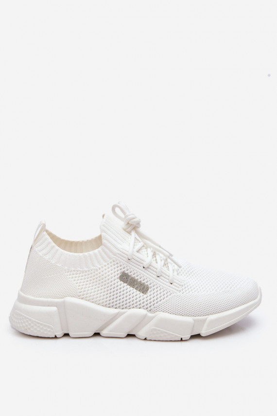 Naiselik Lihtne Sneakers tüüpi jalanõud Memory Foam System Big Star JJ274268 valget värvi