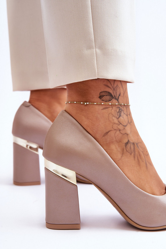 Zazoo 3117 Nahk Kingad beeži värvi