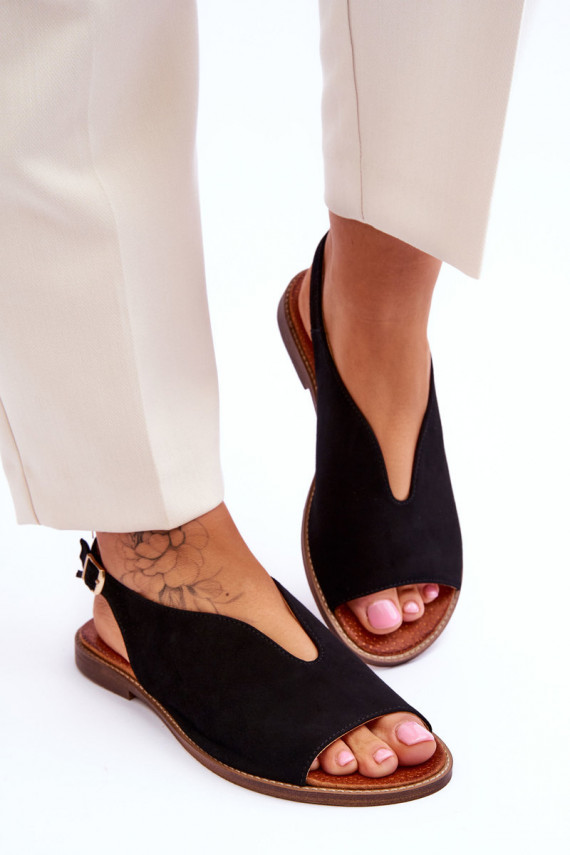 Seemisnahksed sandaalid Lewski Shoes 3220/X beeži värvi