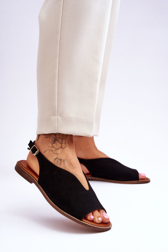 Seemisnahksed sandaalid Lewski Shoes 3220/X beeži värvi