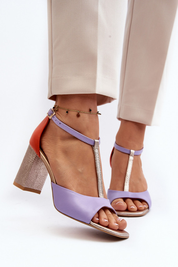 Naistesandaalid  Laura Messi 2759 Violetne värv
