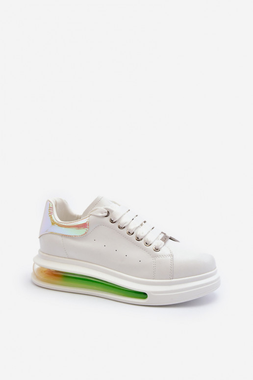 Sneakers tüüpi jalanõud Naiselik Nahk GOE NN2N4029 valget värvi