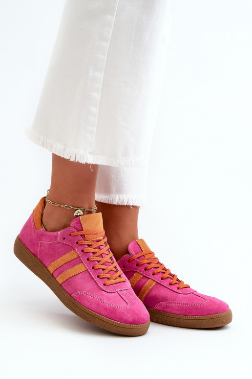 Zazoo N1068 seemisnakhsed Madal Sneakers tüüpi jalanõud Naiselik tumeroosad värvi