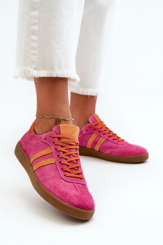 Zazoo N1068 seemisnakhsed Madal Sneakers tüüpi jalanõud Naiselik tumeroosad värvi