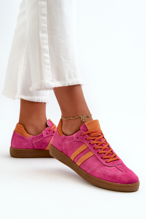 Zazoo N1068 seemisnakhsed Madal Sneakers tüüpi jalanõud Naiselik tumeroosad värvi