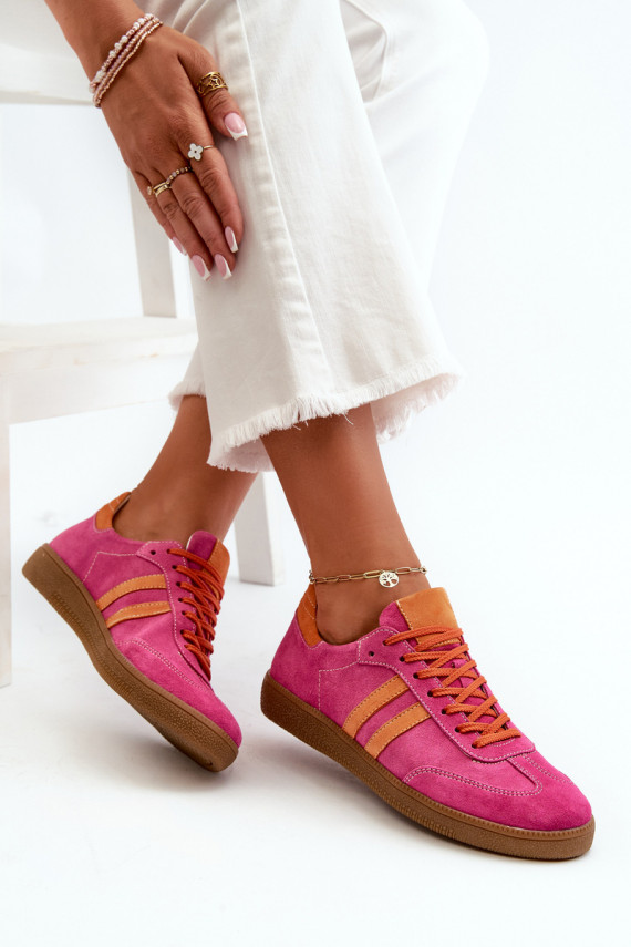 Zazoo N1068 seemisnakhsed Madal Sneakers tüüpi jalanõud Naiselik tumeroosad värvi