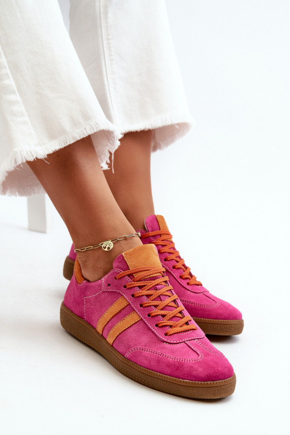 Zazoo N1068 seemisnakhsed Madal Sneakers tüüpi jalanõud Naiselik tumeroosad värvi