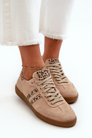 Zazoo N1068 seemisnakhsed Madal Sneakers tüüpi jalanõud Naiselik beeži värvi