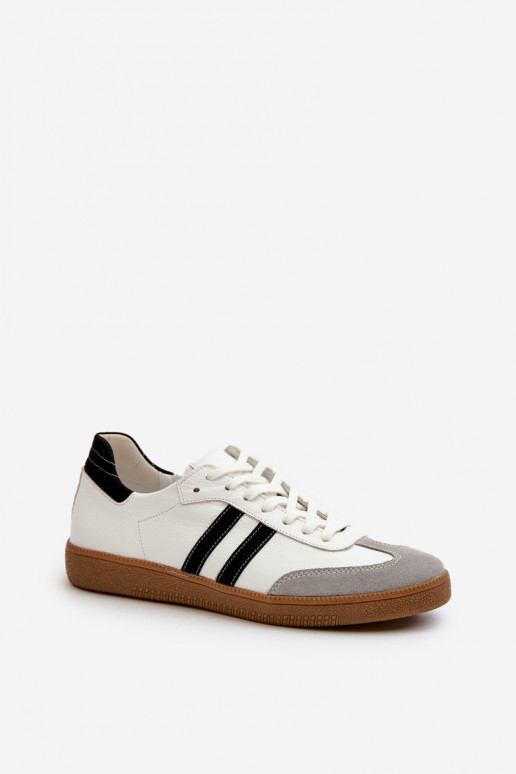 Zazoo N1068 Nahk Madal Sneakers tüüpi jalanõud Naiselik valget värvi