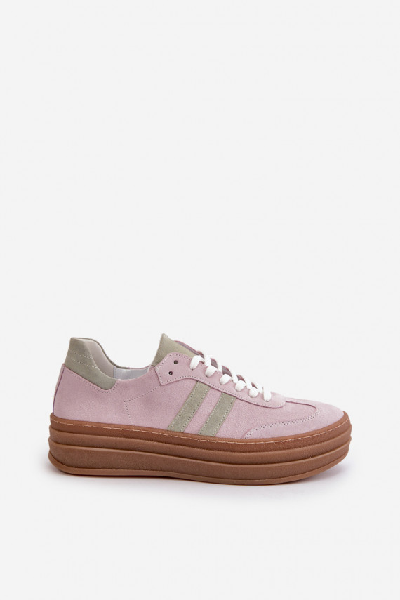 Zazoo N1068S4 Sneakers tüüpi jalanõud platvormiga Violetne värv