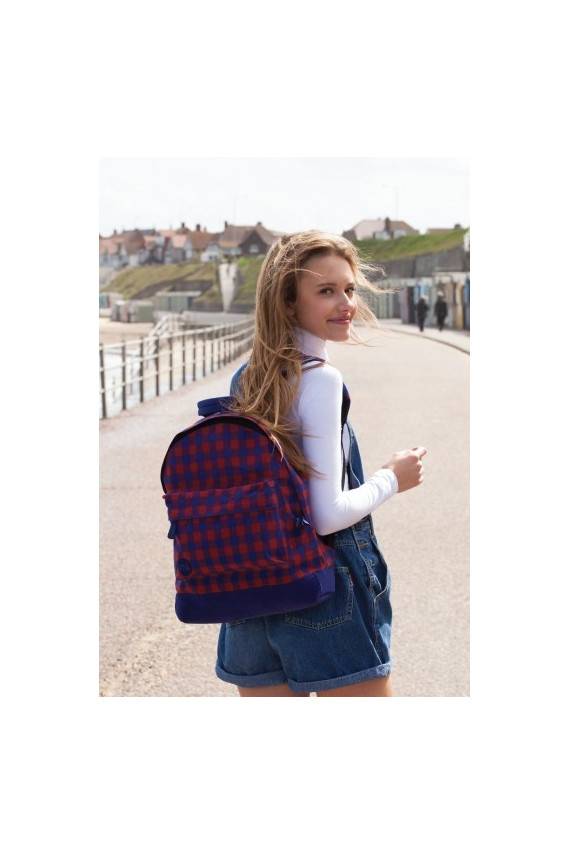 Originaalne ja trendikas Mi Pac seljakott "Gingham Red Blue"