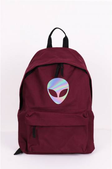 Plecak Alien Burgund Holo 2