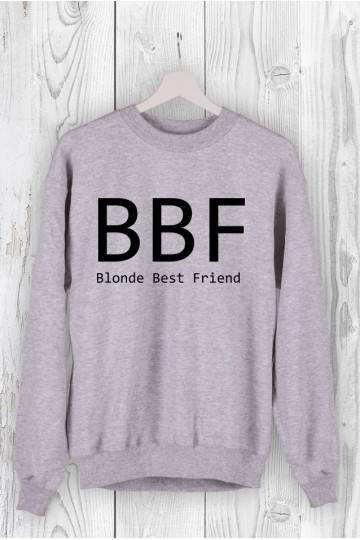 DŽEMPER "Blonde BFF Grey" 2