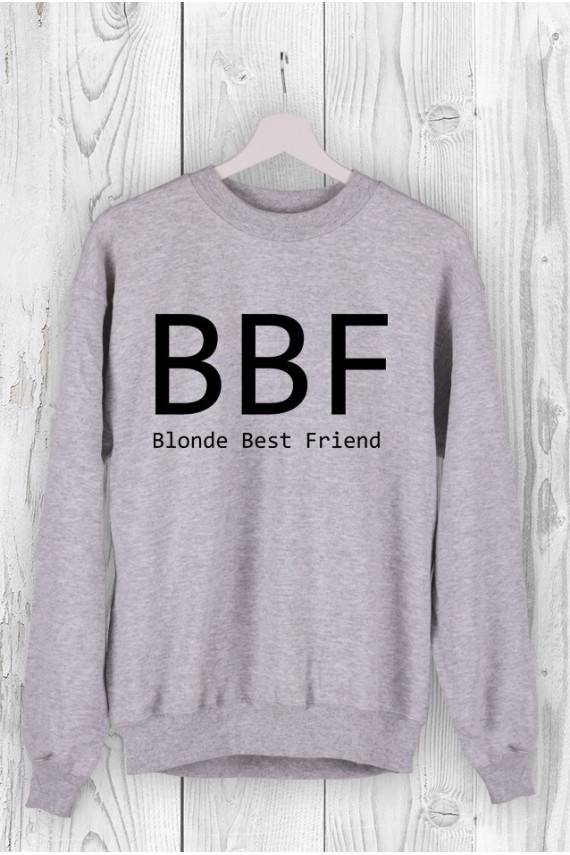 DŽEMPER "Blonde BFF Grey"