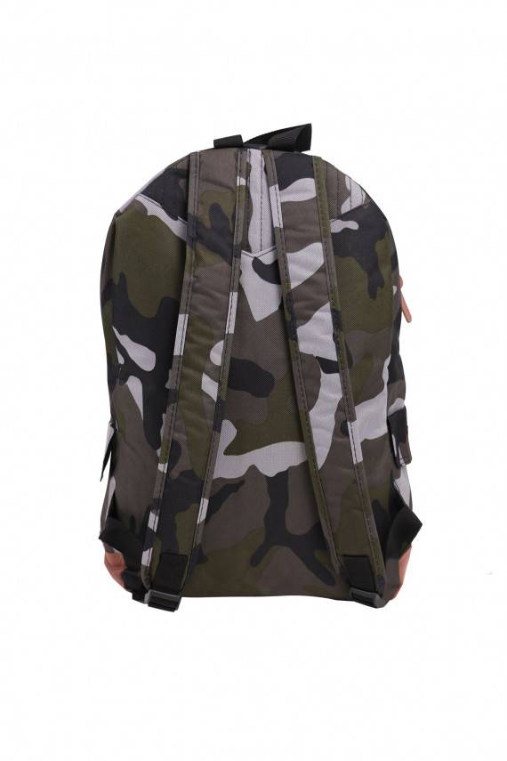 "Full Print""Full Print" mudeli roosa ja pruuniga laigulise mustriga seljakott "Pulse Camo"