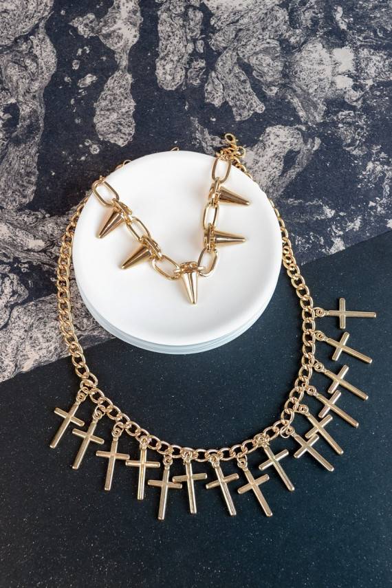 EHETE KOMPLEKT "Glam Rock Crosses"