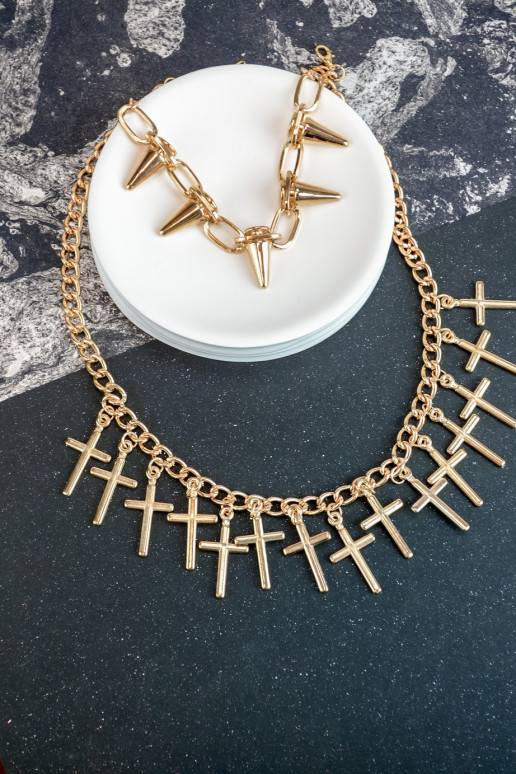 EHETE KOMPLEKT "Glam Rock Crosses"