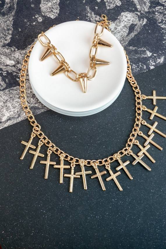 EHETE KOMPLEKT "Glam Rock Crosses"