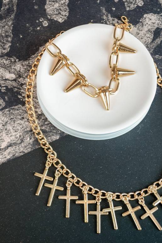 EHETE KOMPLEKT "Glam Rock Crosses"