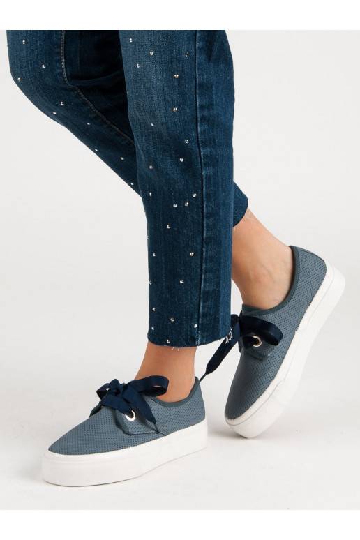 paelte ja lehvidega vaba aja jalatsid