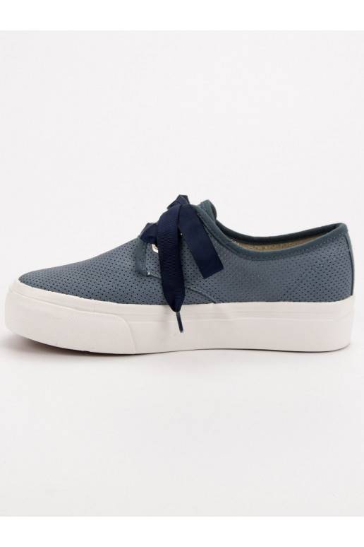 paelte ja lehvidega vaba aja jalatsid