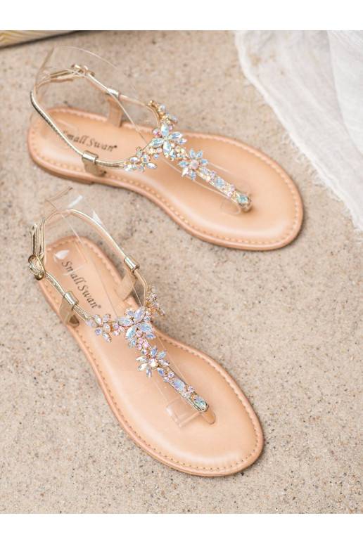 Elegantsed sandaalid säravate kristallidega SK-53GO