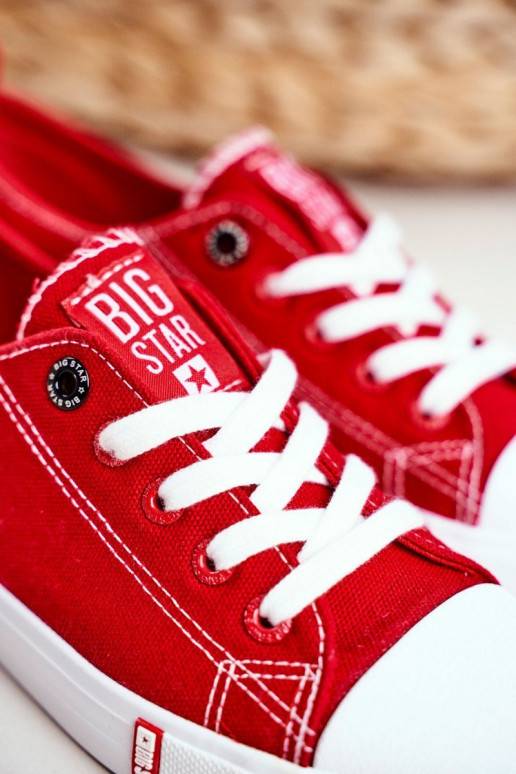 Naistesaapad Big Star Punased FF274089