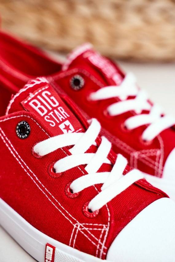 Naistesaapad Big Star Punased FF274089