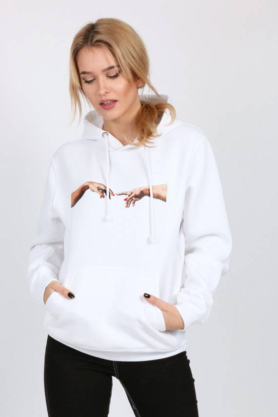   Michelangelo woman hands