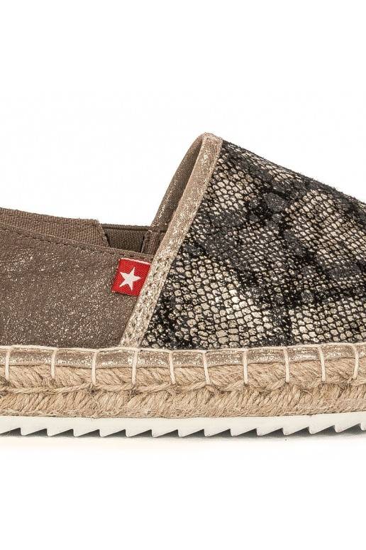 Espadrillid  Big Star BAT_FF274A515 GOLD Espadrillid  Big Star BAT_FF274A515 GOLD