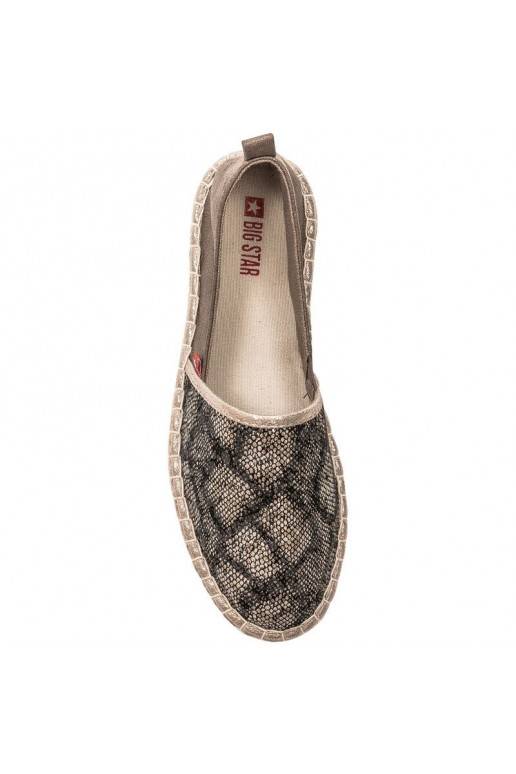 Espadrillid  Big Star BAT_FF274A515 GOLD Espadrillid  Big Star BAT_FF274A515 GOLD