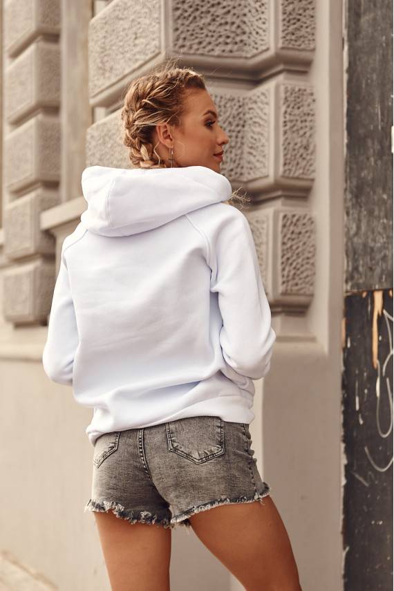 Džemper kapuutsiga valge DD_FI553_WHITE