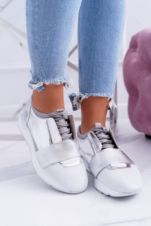 Lu Boo Hõbedat värvi Sportliku...