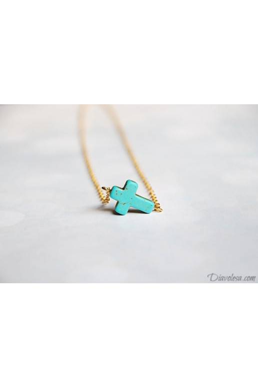 KAELAEHE "Turquoise Cross"