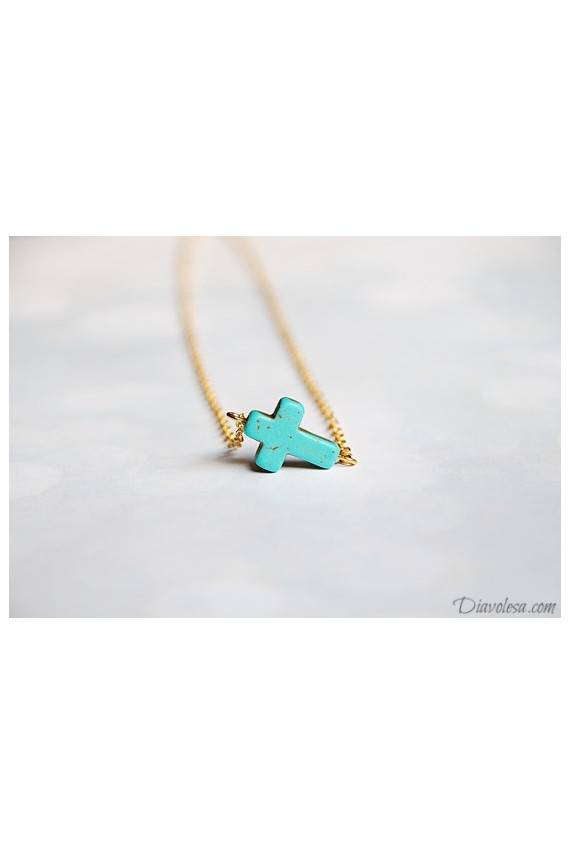KAELAEHE "Turquoise Cross"