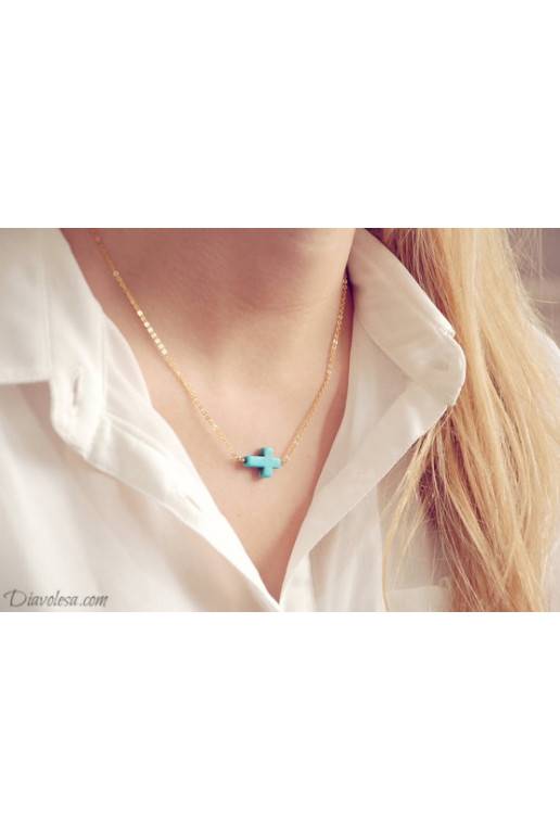 KAELAEHE "Turquoise Cross"