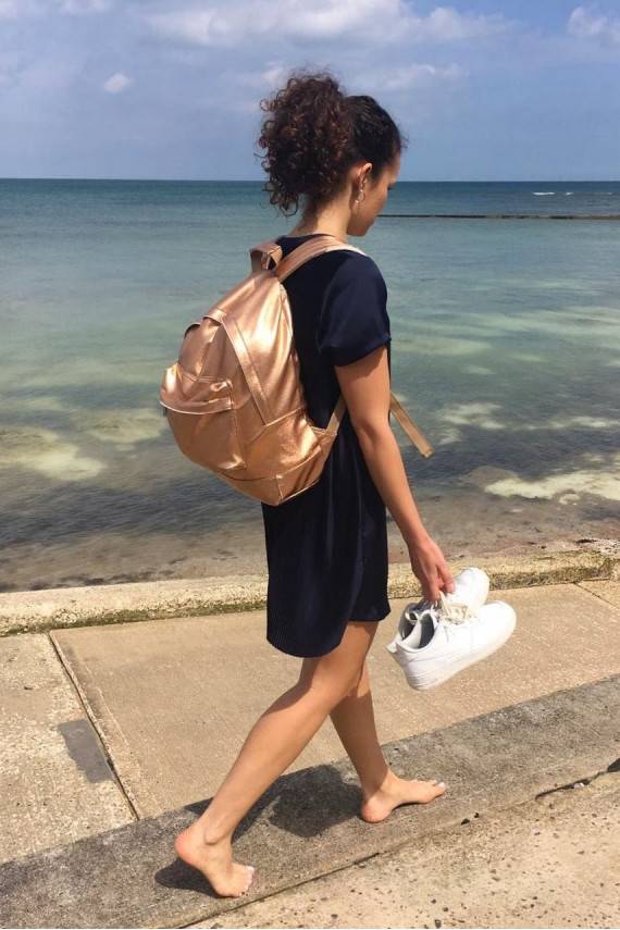 Seljakott Metallic Rose Gold