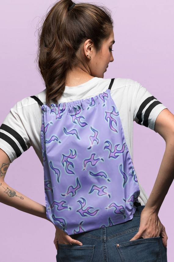 Mini seljakott Holo Flames