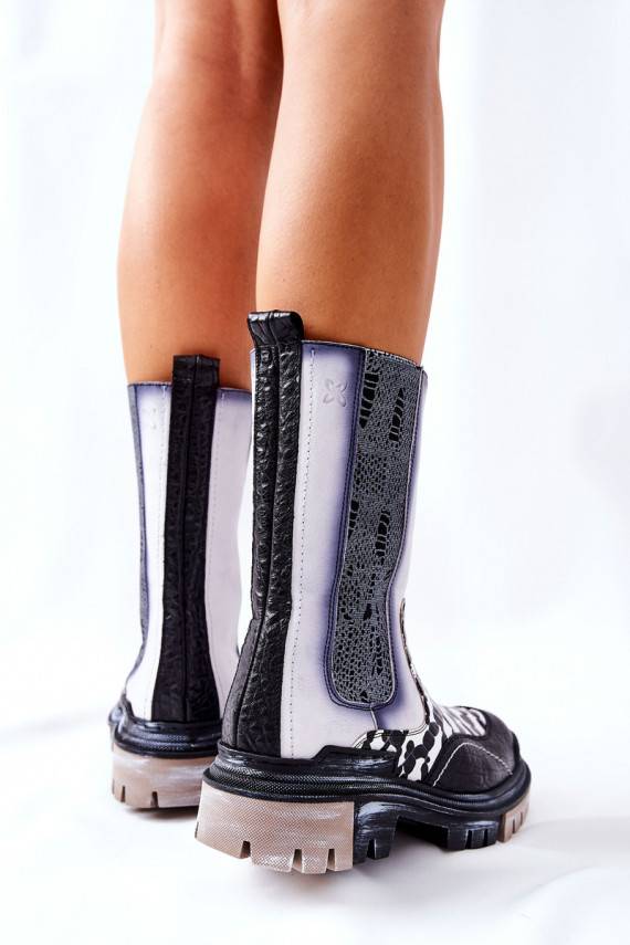    Naiste poolsaapad  -valget värvi 05141-11