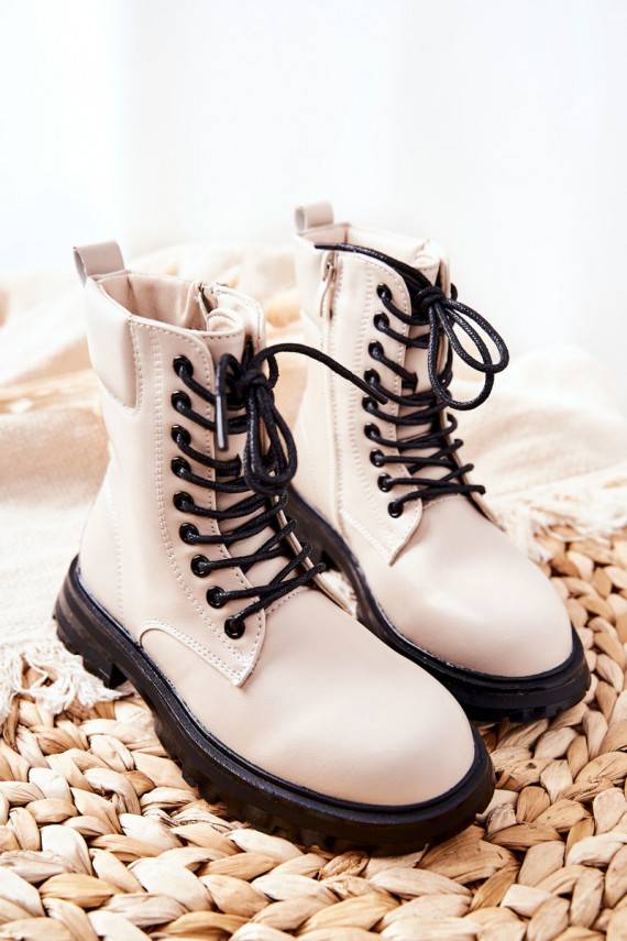 Klassikalise mudeli Laste jalanõud tõmblukuga beeži värvi Clarika