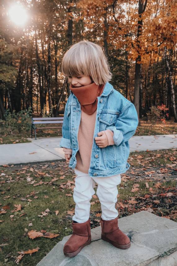 Laste talvesaapad pruunid värvi Gooby