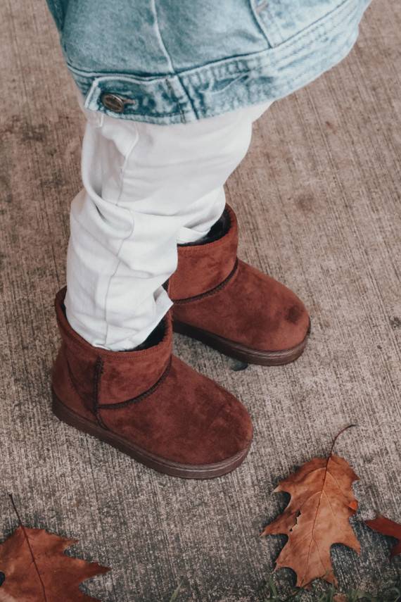 Laste talvesaapad pruunid värvi Gooby