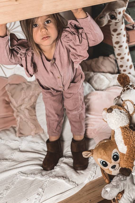 Laste talvesaapad pruunid värvi Gooby