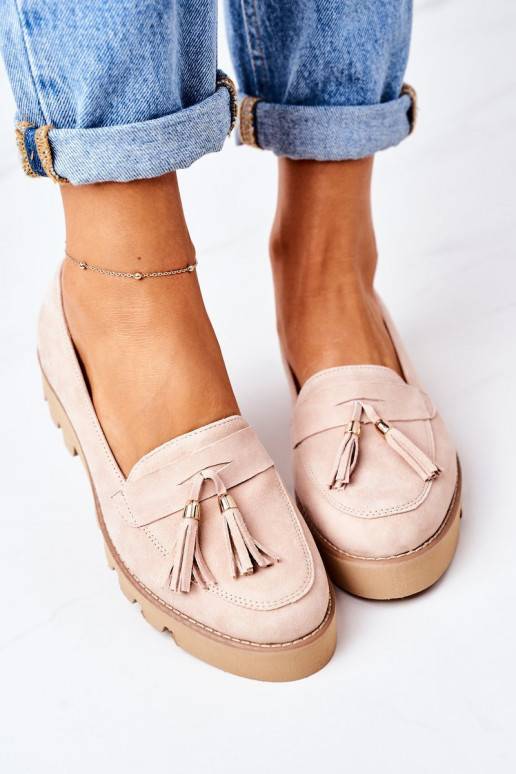 seemisnakhsed Mokassiinid Lewski Shoes 3053 Cappuccino seemisnakhsed Mokassiinid Lewski Shoes 3053 Cappuccino