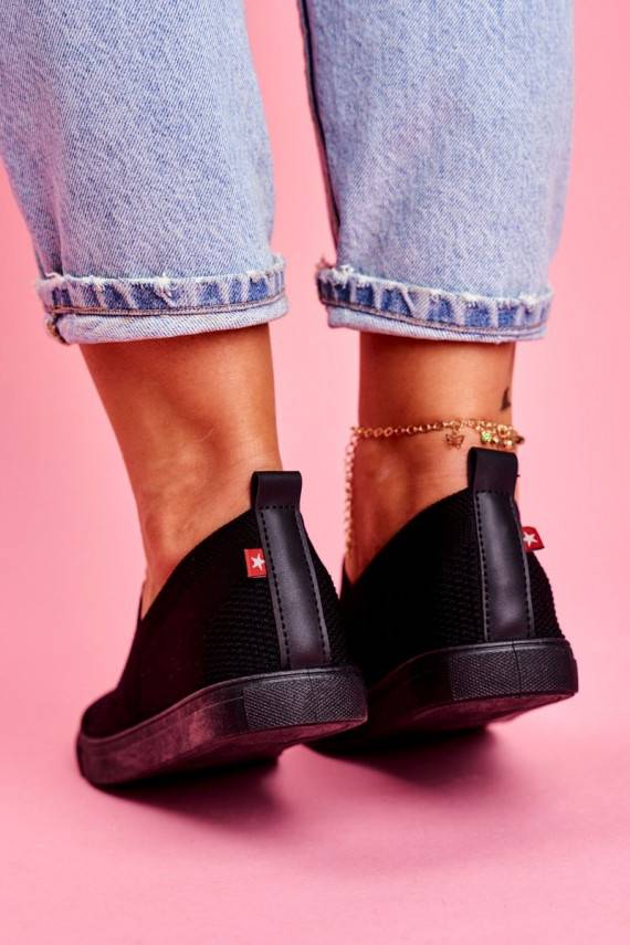 Spordijalatsid Slip-on mustad Big Star FF274A609