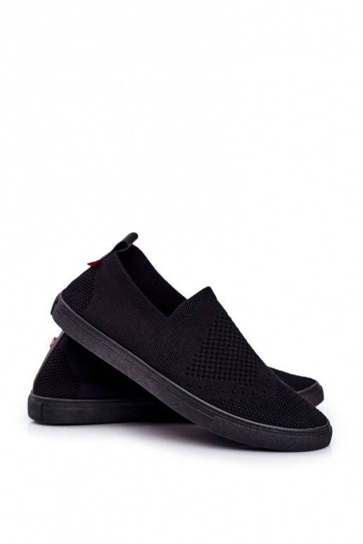 Spordijalatsid Slip-on mustad Big Star FF274A609