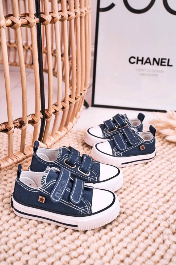 Laste vabaajajalatsid krõpsudega kinnitatav BIG STAR HH374097 tumesinist värvi