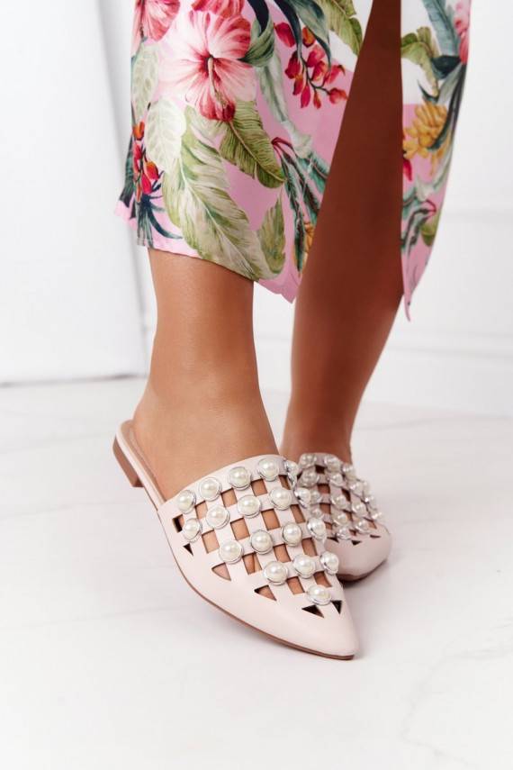 Plätud madala säärega I Perłami beeži värvi Ripple